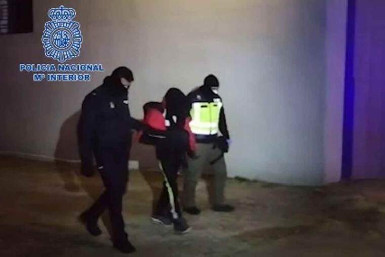 El detingut va amenaçar als vianants de Castelló amb una arma blanca