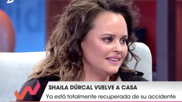 Shaila DÃºrcal, incÃ³moda ante las preguntas de la presentadora