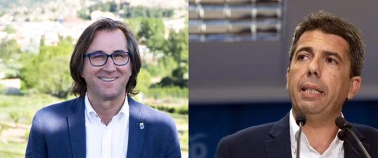 Carlos Mazón i José Vicente Anaya, candidats a la presidència del PP valencià
