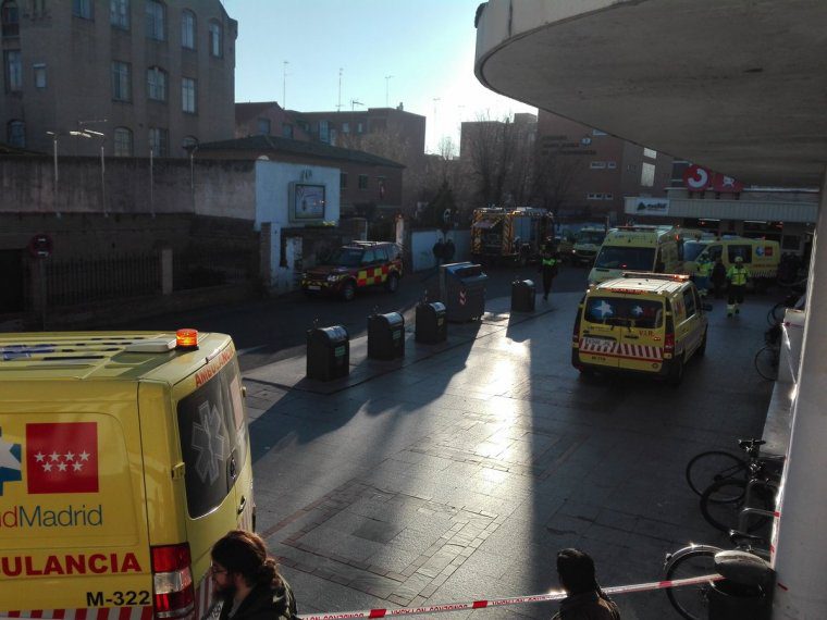 EstaciÃ³n de AlcalÃ¡ de Henares donde un tren ha chocado contra el tope de la vÃ­a