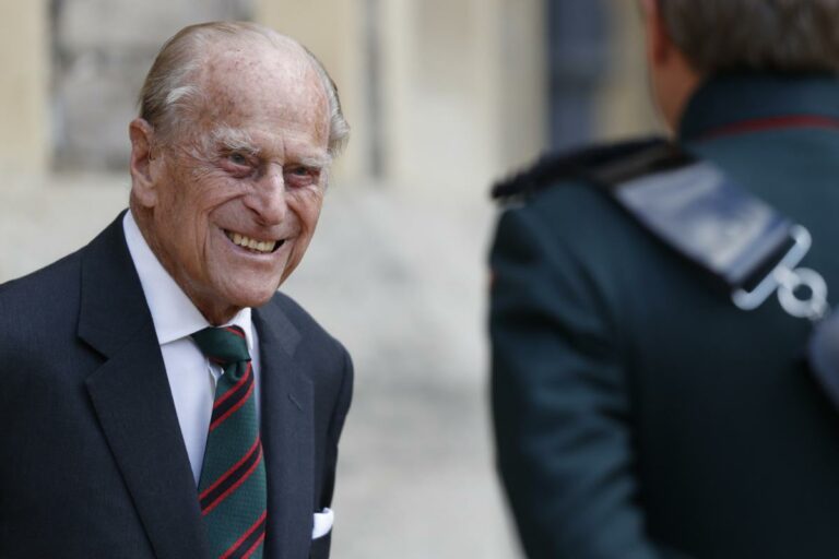 Imatge del príncep Felip d'Edimburg a Windsor el 22 de juliol de 2020