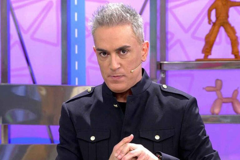 Kiko Hernández al plató de 'Sálvame'