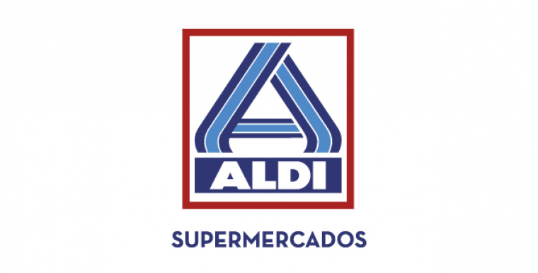 Logotip d'Aldi, la famosa cadena de supermercats alemanys