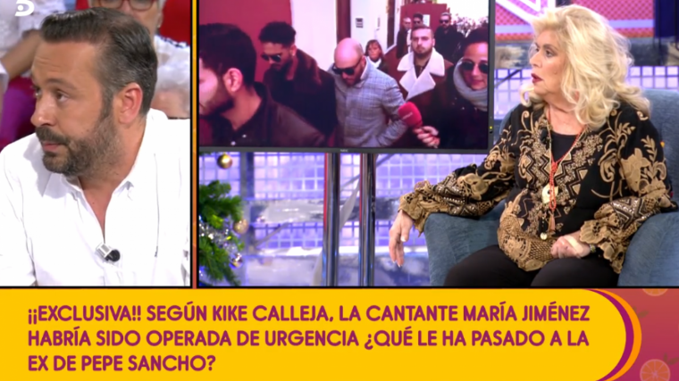 Kike Calleja va informar de l'ingrÃ©s a l'hospital de la cantant