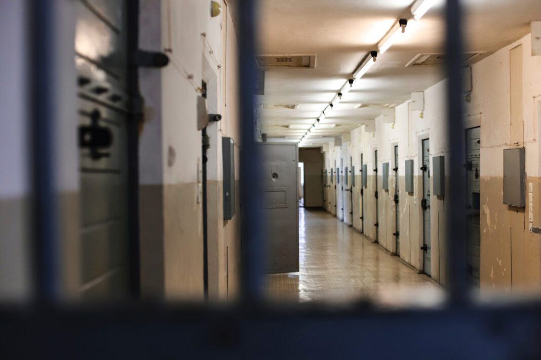 Imatge de l'interior d'una presó