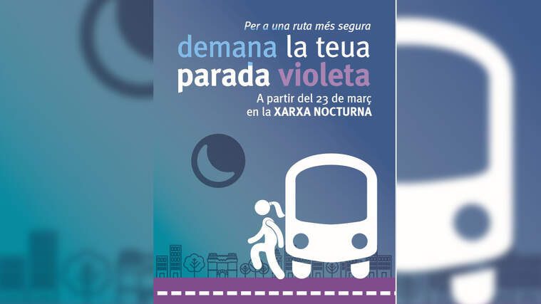 Cartell del projecte de l'EMT