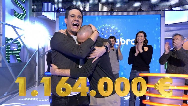 Antonio Ruiz se convierte en el ganador de un bote de 1.164.000 euros en 'Pasapalabra'