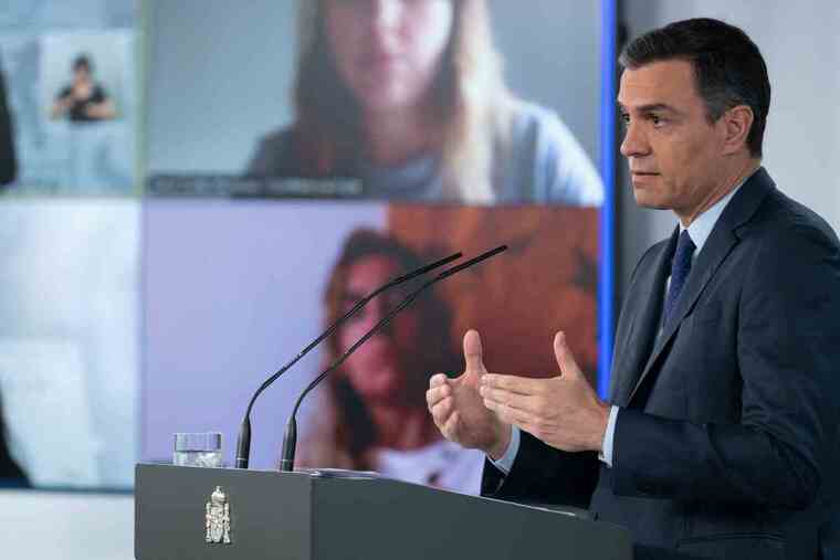 El president del govern espanyol demana «patriotisme» als partits per donar suport al pla europeu de reconstrucció