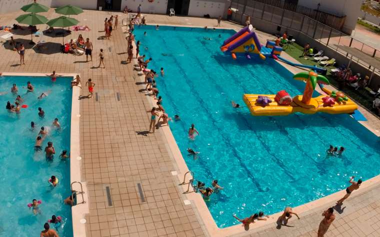 Imatge d'una de les piscines municipals de València