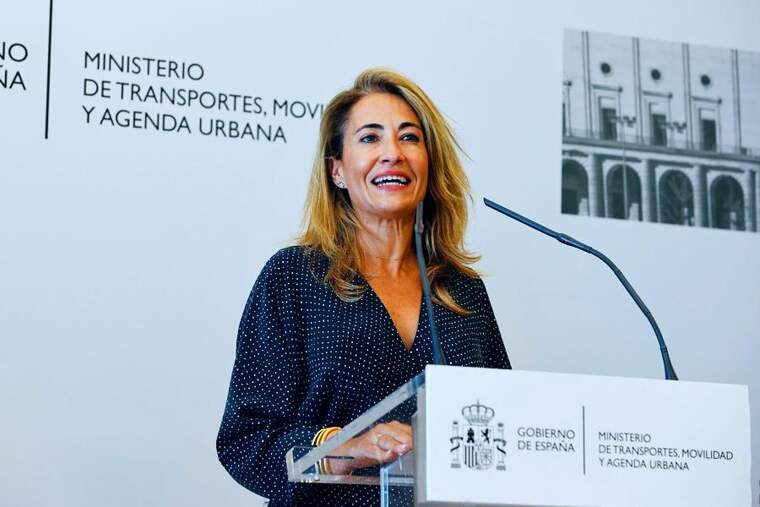 Raquel Sánchez, ministra de Transport