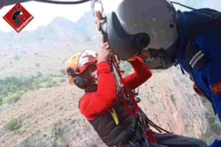 Ha hagut d'acudir un helicòpter al lloc dels fets