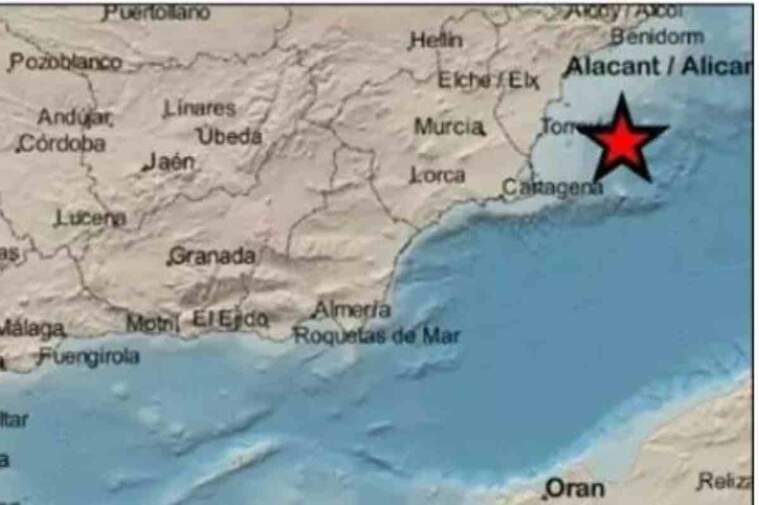 El sisme s'ha registrat en la costa del Cap de Pals