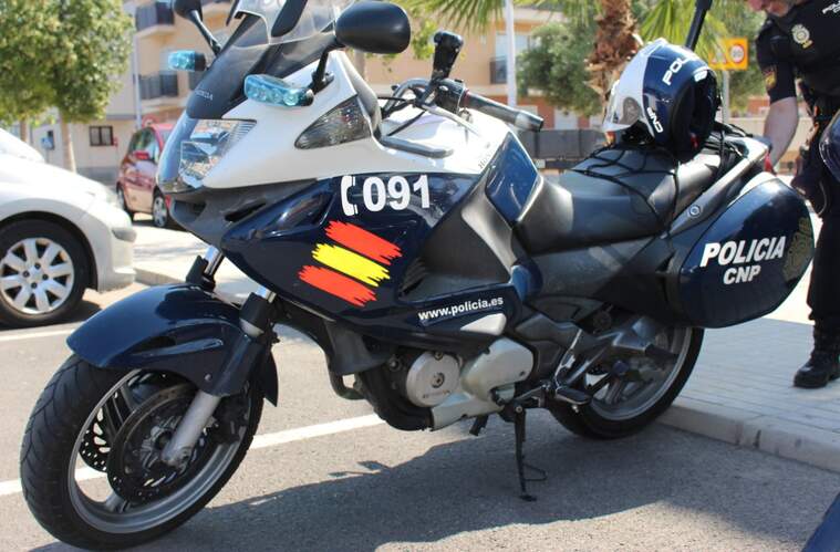 Moto Policia Nacional