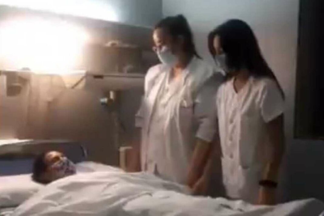Imatge d'un TikTok realitzat a l'Hospital Joan XXIII de Tarragona