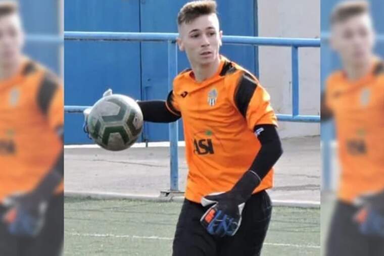 Mor Raúl Martínez, porter de 17 anys de l'Espanyol del Alquián