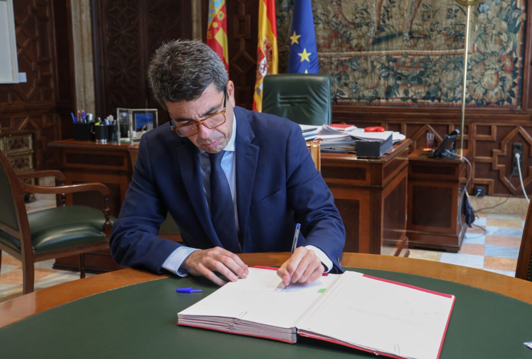 Carlos Mazón, president de la Generalitat. DANA