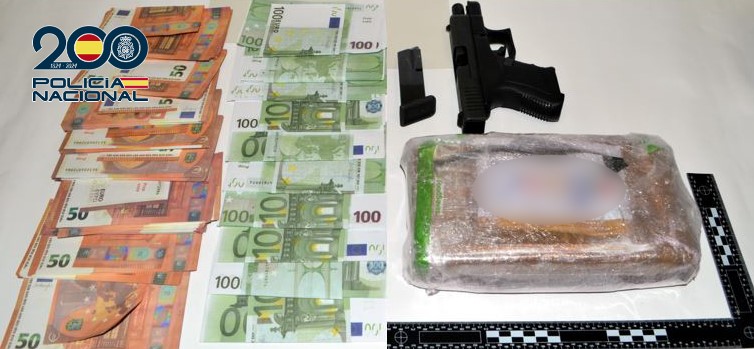 Tres detenidos, dos ya en prisión, tras incautar 1,2 kg de cocaína en Mislata (Valencia)