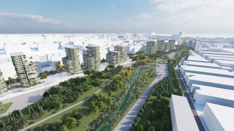 El Parc Central d’Alacant integrarà la ciutat amb un gran pulmó verd sobre les vies del tren
