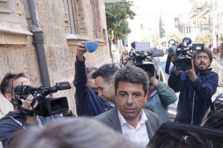 Mazón recorre el veto a personar-se en la causa de la DANA per la seriosa indefensió que denúncia