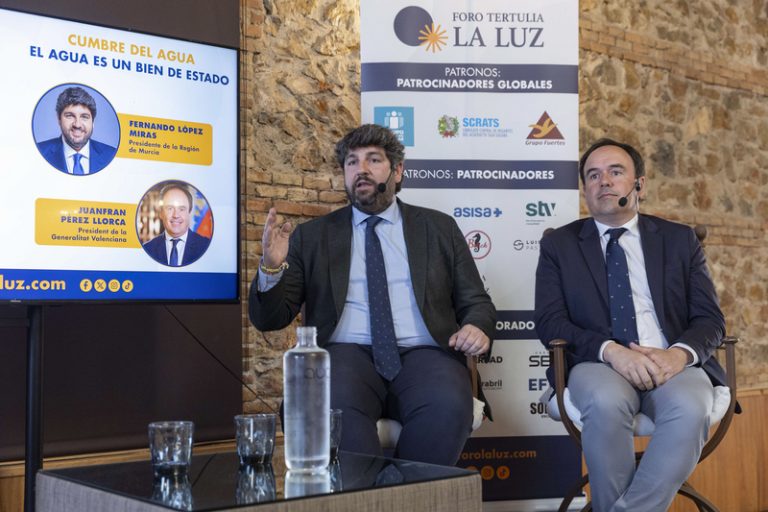 Múrcia i Comunitat Valenciana reclamen un pacte nacional de l’aigua i rebutgen el nacionalisme hídric