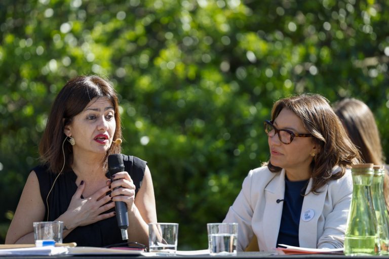 Rego, Oltra, Montero i Janja da Silva criden a la unió de les dones enfront de la violència política