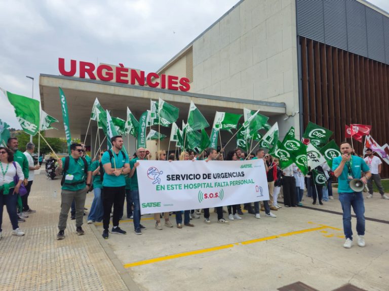 Infermeria d’Urgències es mobilitza a València per la greu falta de personal