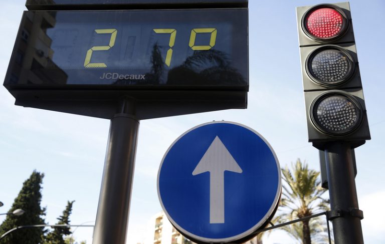 Les màximes superen els 25 graus en nombrosos observatoris de la Comunitat Valenciana