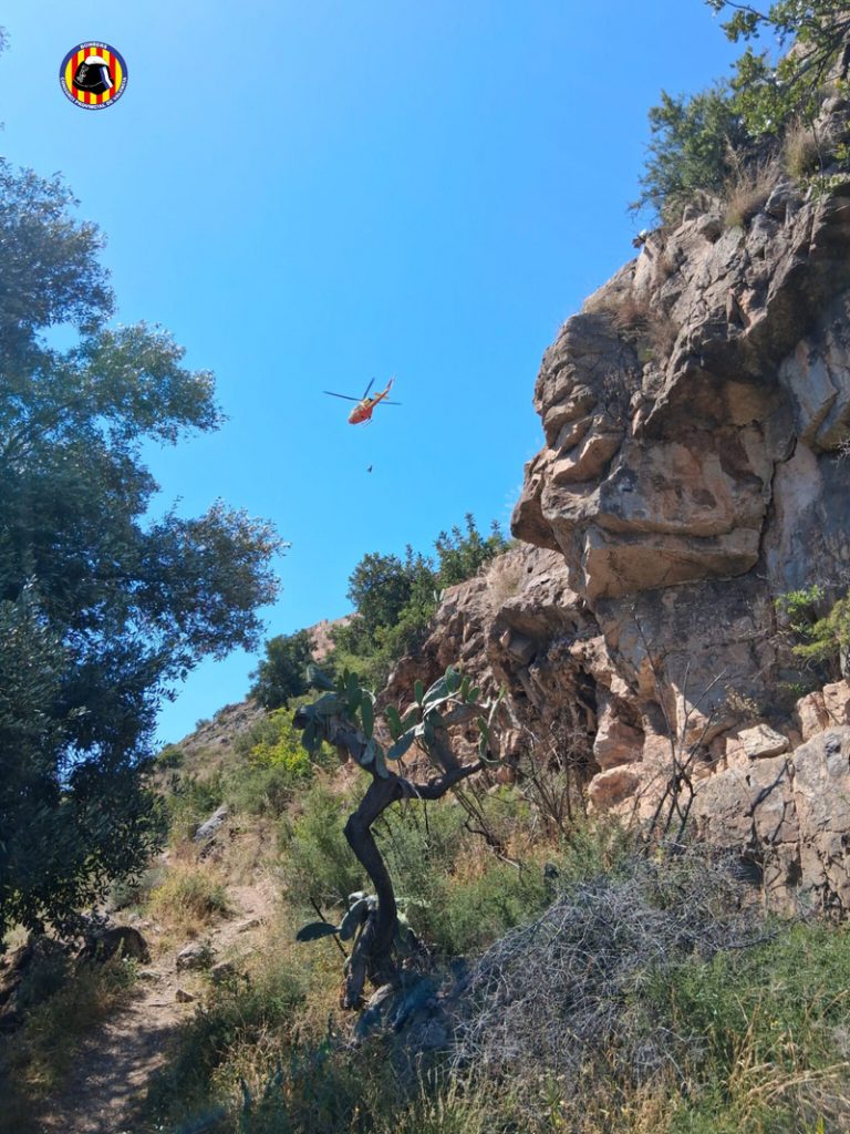 Recuperen el cadàver d’un home en una zona rocosa al costat del castell de Sagunt