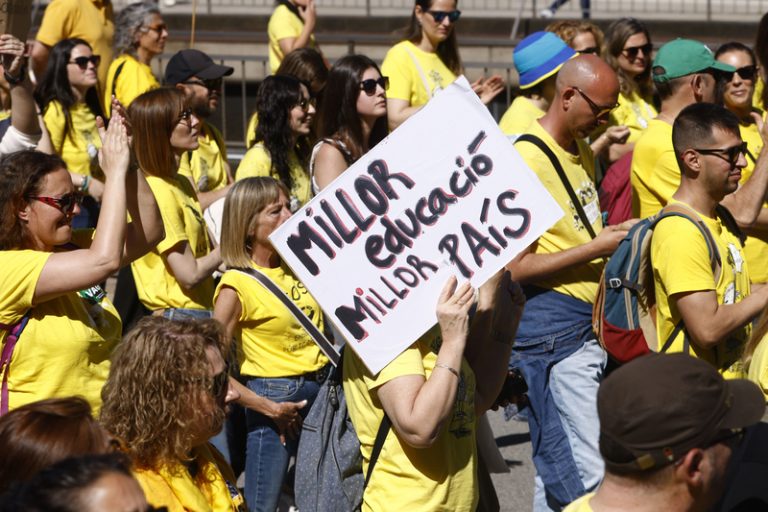 La vaga educativa a Castelló arranca la seua segona setmana amb ampli suport de famílies i professorat