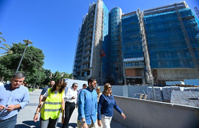 Les obres de l’edifici incendiat de Campanar encaren la seua recta final després de completar l’estructura