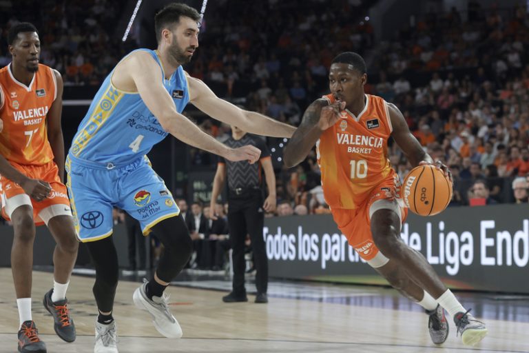 El València Basket es juga la segona plaça de la Lliga Endesa en el Palau