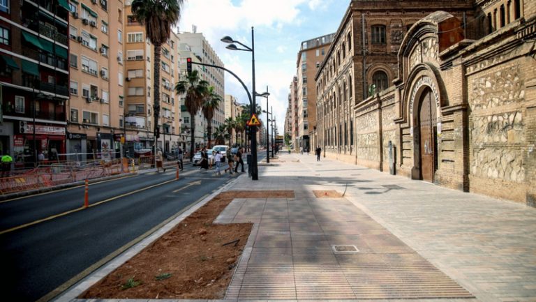 València preveu reobrir al trànsit al setembre les avingudes Giorgeta i Pérez Galdós