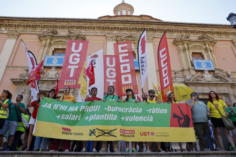 El 91% del professorat valencià rebutja la proposta d’Educació i recolza seguir la vaga