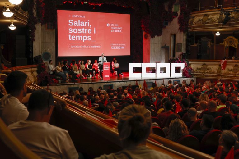 CCOO ix al carrer a València per a exigir salaris dignes, vivenda assequible i servicis públics forts