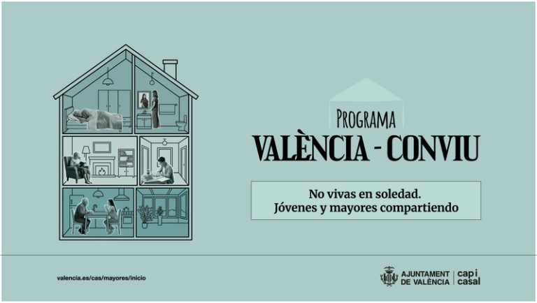 València llança València Conviu perquè majors i jóvens compartisquen vivenda i temps