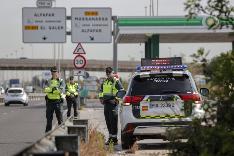Més de 200 conductors passen a disposició judicial a l’abril per delictes de seguretat viària en la Comunitat Valenciana