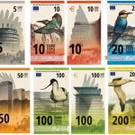 Billetes euros  J