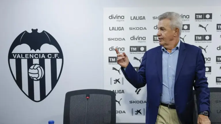 Javier Aguirre, tècnic del València, en una imatge recent